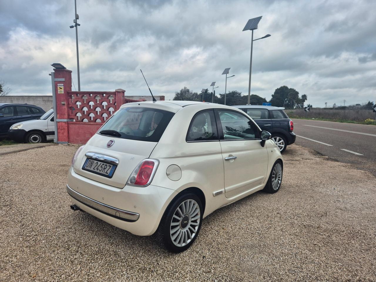 Fiat 500 1.2 LOUNGE BIANCO PERLA SUPER TAGLIANDO