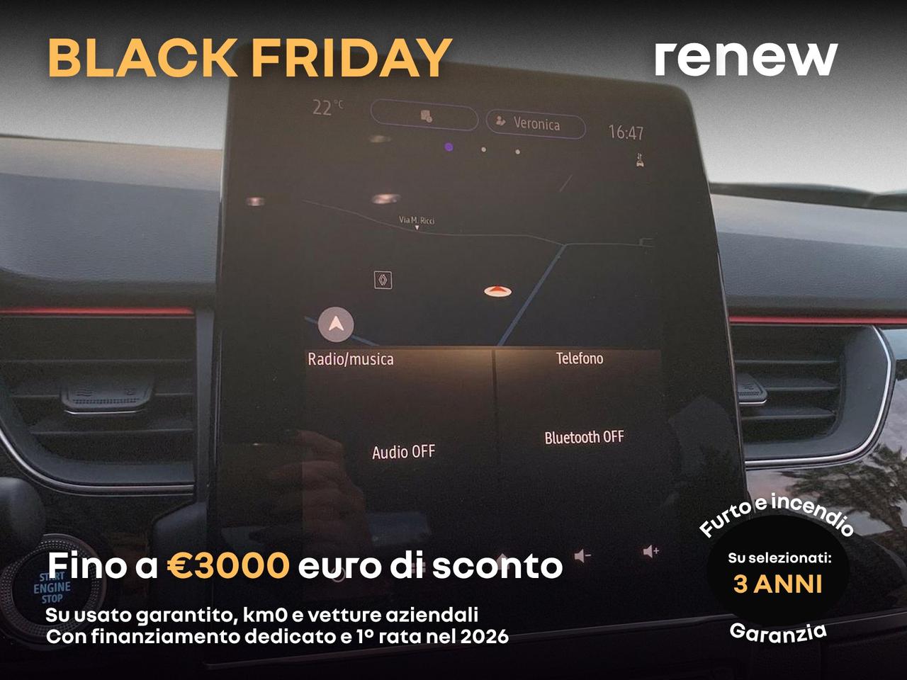 Renault Arkana 1.6 e-tech full hybrid r.s. line 145cv