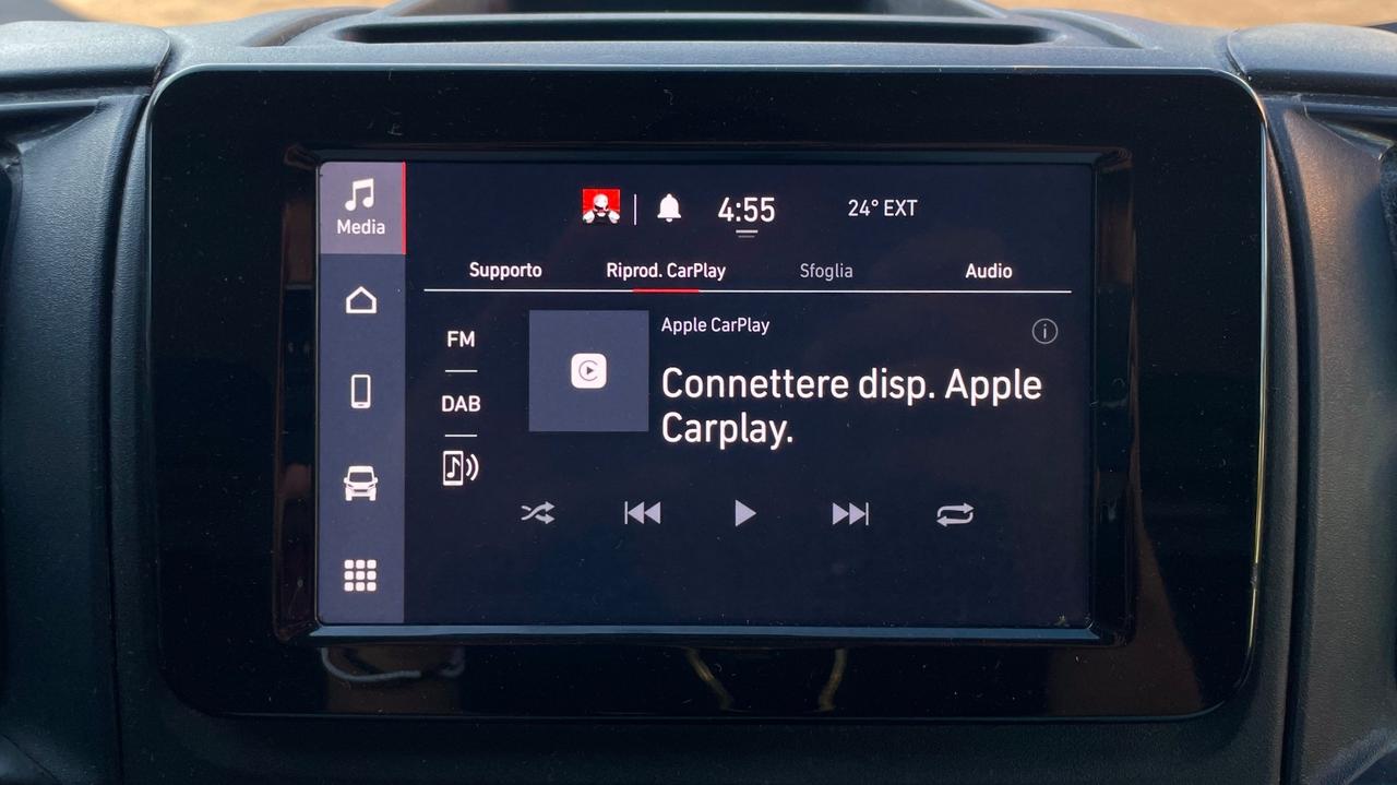 FIAT DUCATO MAXI 2.2 MJT PASSO CORTO 140CV - TELECAMERA POSTERIORE, CARPLAY, NEOPATENTATI