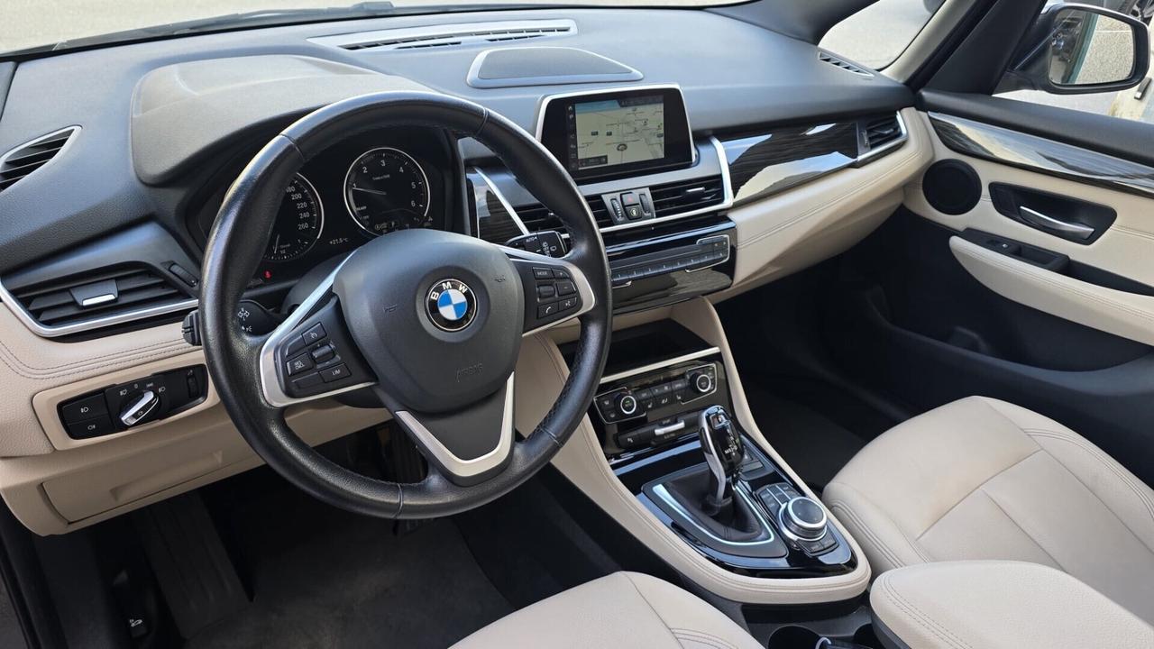 BMW 218D GRAN TOURER 2.0 LUXURY X-DRIVE 150CV - FULL LED, TETTO, PELLE, PACCHETTO LUCI