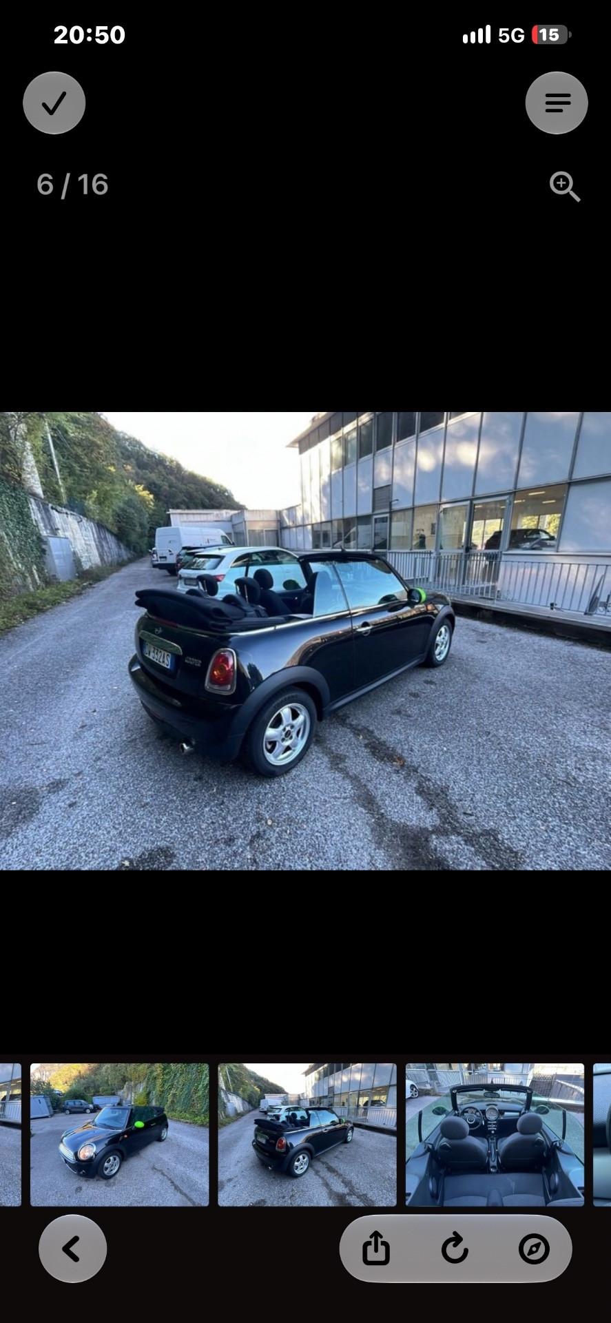 Mini 1.6 16V Cooper Cabrio NEOPATENTATI