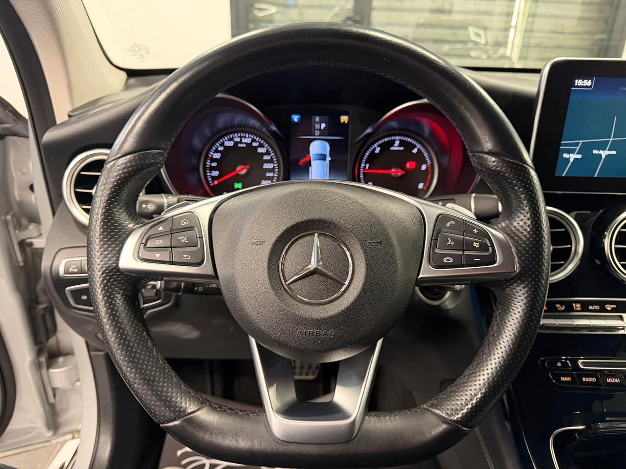 MERCEDES-BENZ GLC 250D 4MATIC PREMIUM 2.2 204CV PELLE NAVI CAM360° ANNO 2018