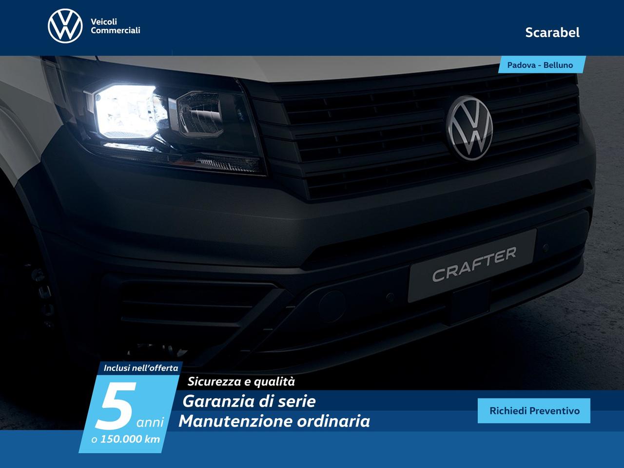 Volkswagen Crafter 35 2.0 tdi 140cv l4h4