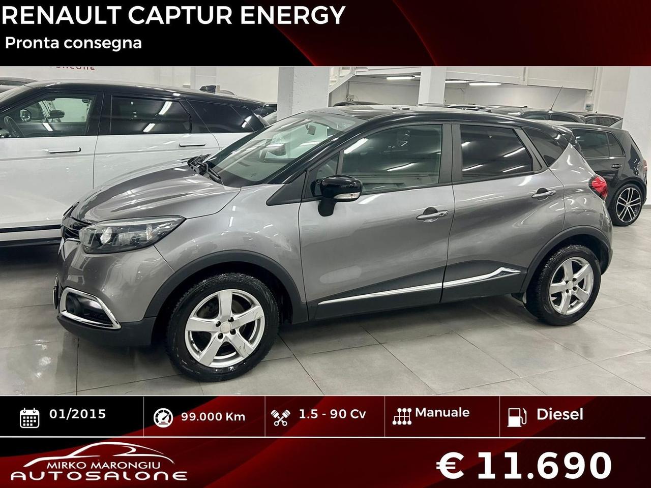Renault Captur 1.5 90 CVEnergy R-Link FINANZIABILE