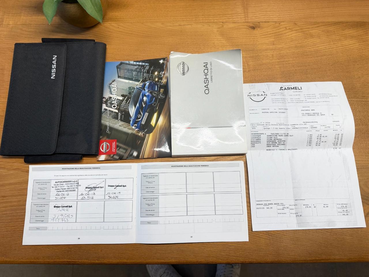 Nissan Qashqai 1.5 dCi 116.145 km unico proprietario