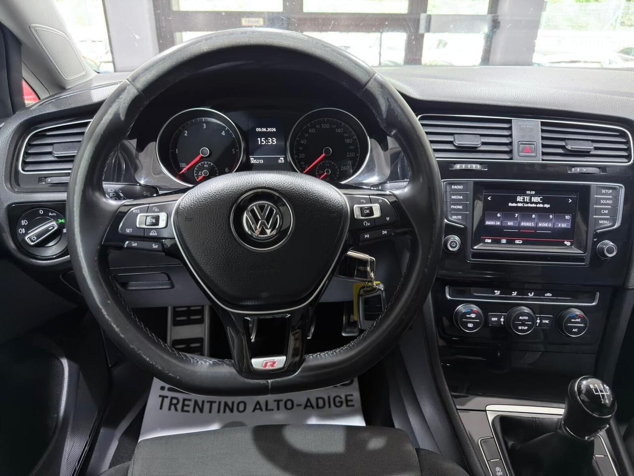 VOLKSWAGEN GOLF 7 1.6 TDI 105CV HIGHLINE