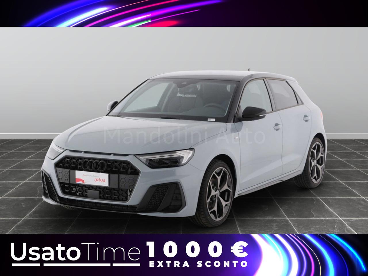 Audi A1 sportback 30 1.0 tfsi 116cv identity black s tronic