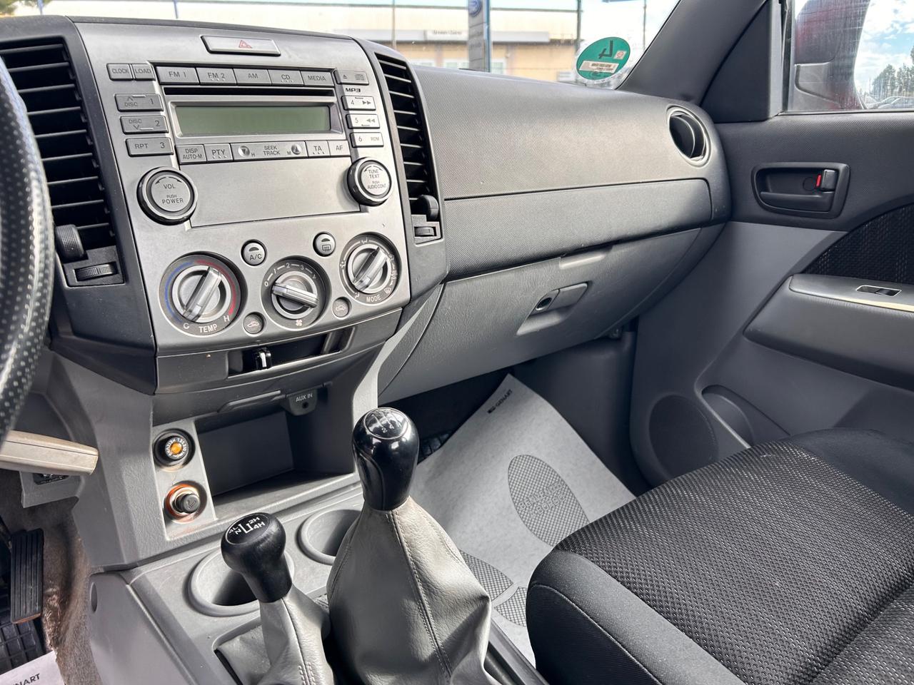 Ford Ranger 2.5 TDCi Super Cab XL CABINA SINGOLA*4 POSTI OMOLOGATI*CASSONE AMPIO*GANCIO*