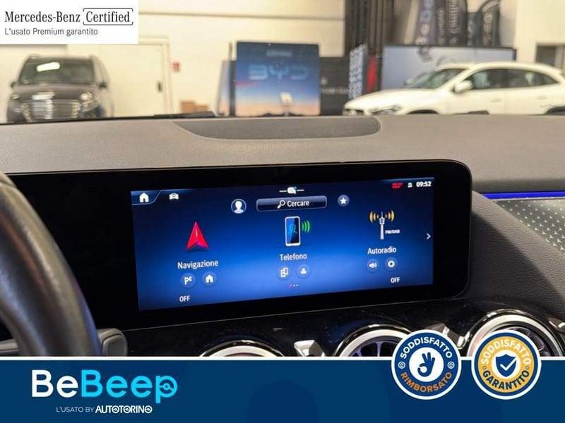 Mercedes-Benz GLA 180 D PROGRESSIVE ADVANCED PLUS AUTO