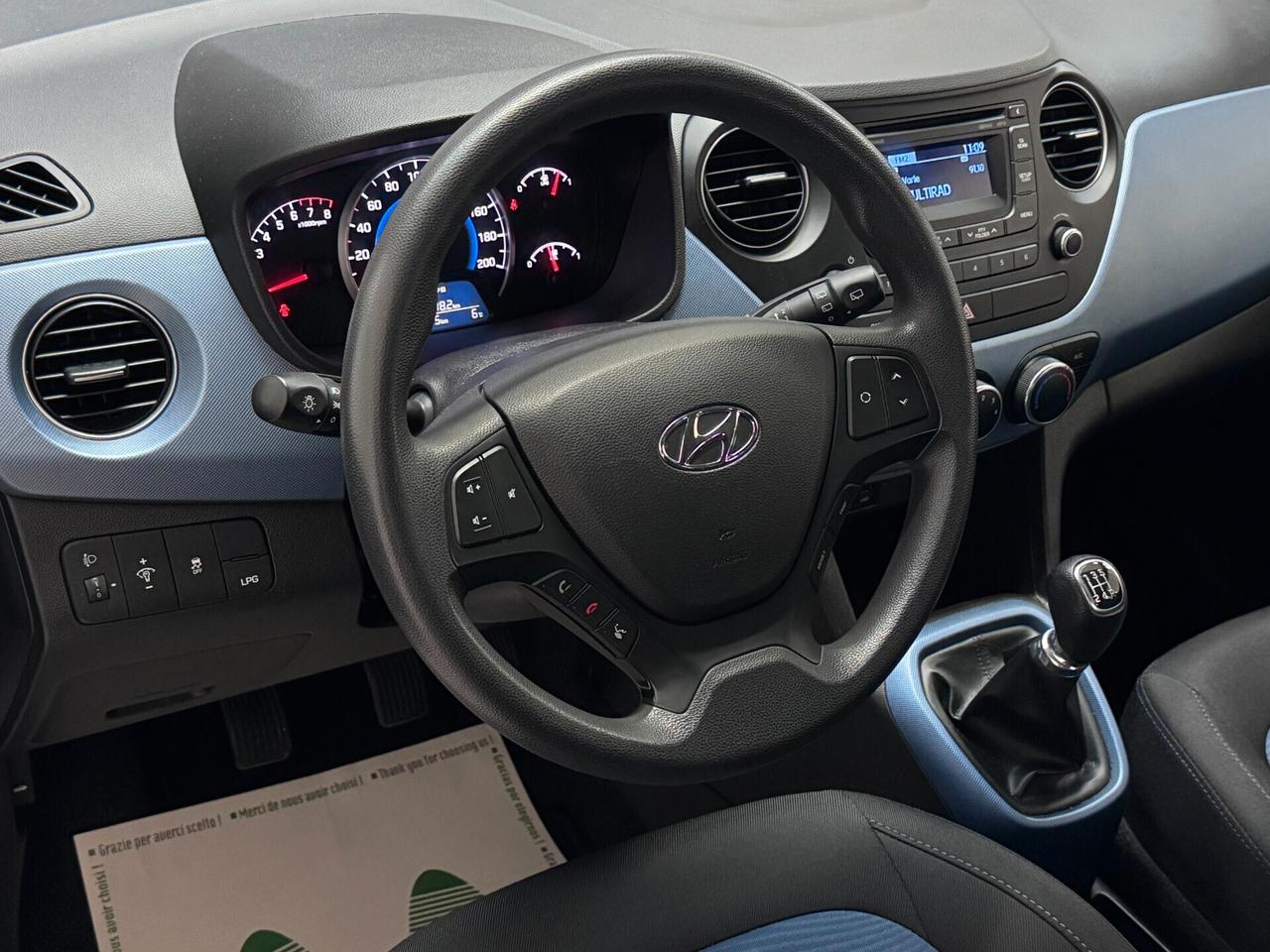 Hyundai i10 1.0 GPL 5 porte Econext Comfort