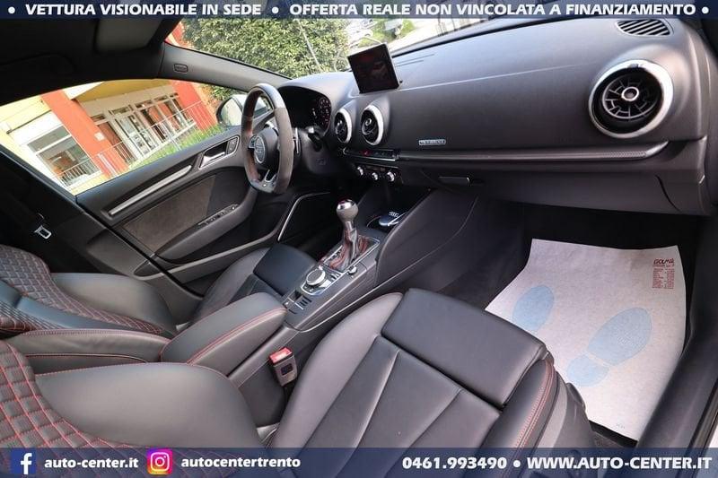 Audi A3 RS3 SPB 2.5 quattro Stronic GRIGIO NARDO'