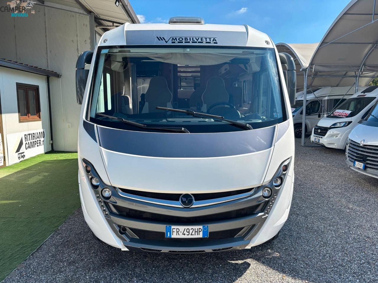 MOBILVETTA K.YACHT 85 TEKNO LINE - Motorhome con letti gemelli ed ampio garage