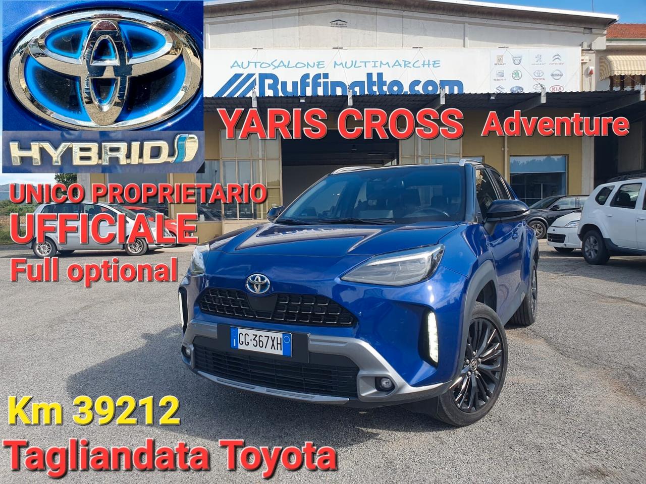 Toyota Yaris Cross Yaris Cross 1.5 Hybrid 5p. E-CVT Adventure