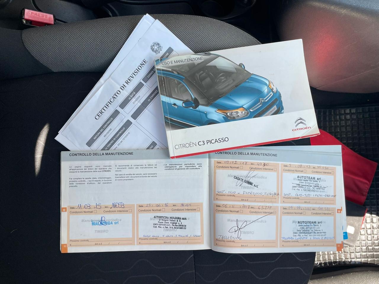 Citroen C3 Picasso 1.6 HDi 90 Exclusive pari al nuovo