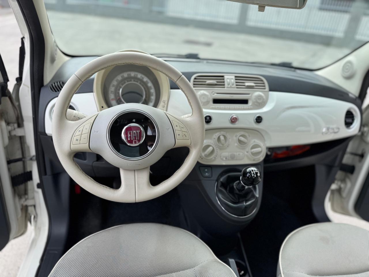 FIAT 500 1.2 BENZINA LOUNGE 69CV GARANZIA 12MESI