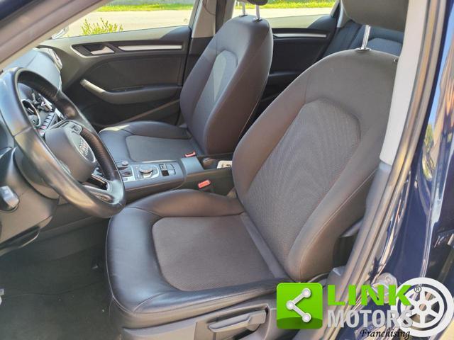 AUDI A3 SPB 2.0 TDI S tronic Sport GARANZIA INCLUSA