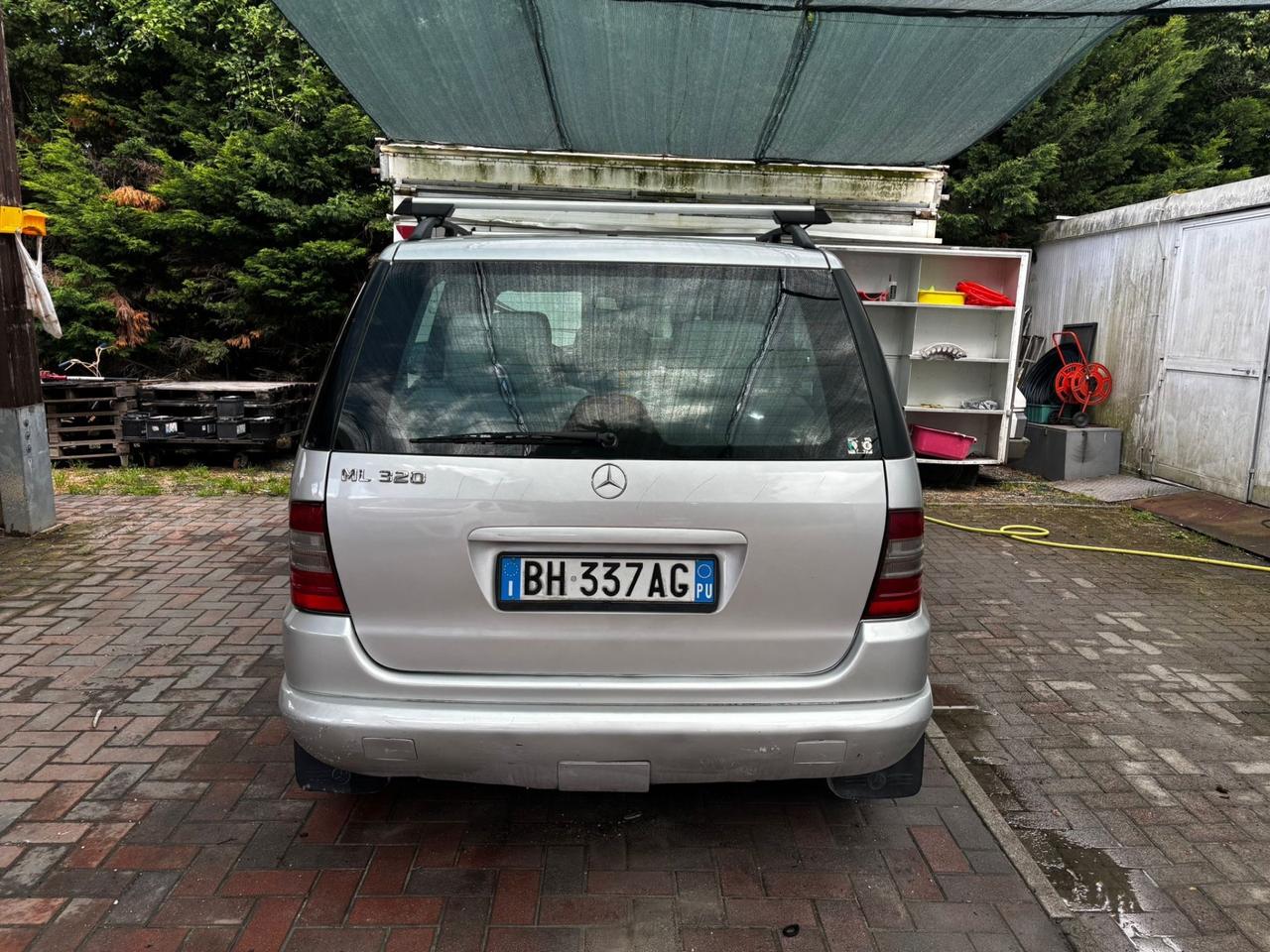 Mercedes-benz ML 320 cat GPL ISCRITTO ASI 7 POSTI UNICO PROPRIETARIO