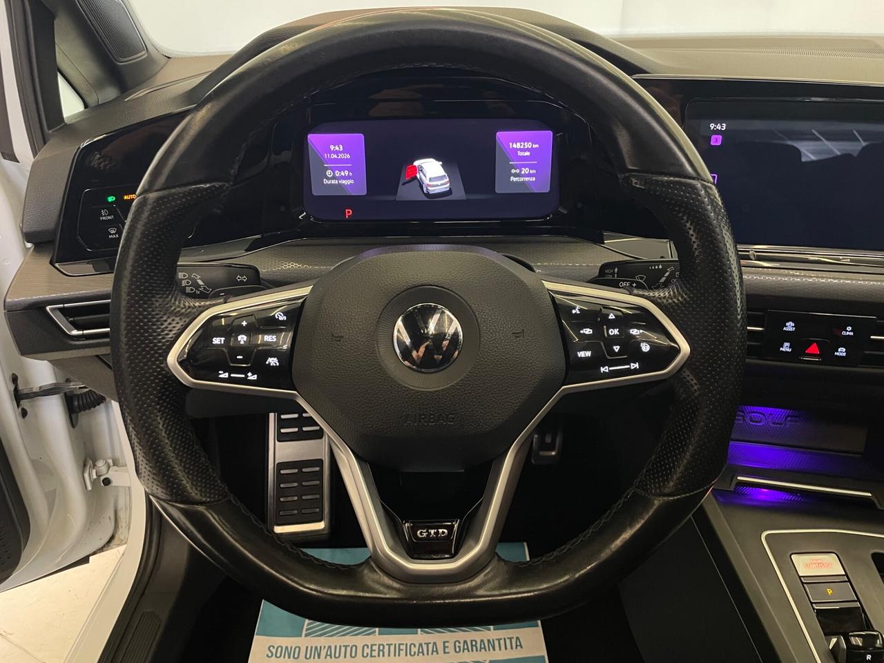 Volkswagen Golf GTD 2.0 TDI DSG 200CV