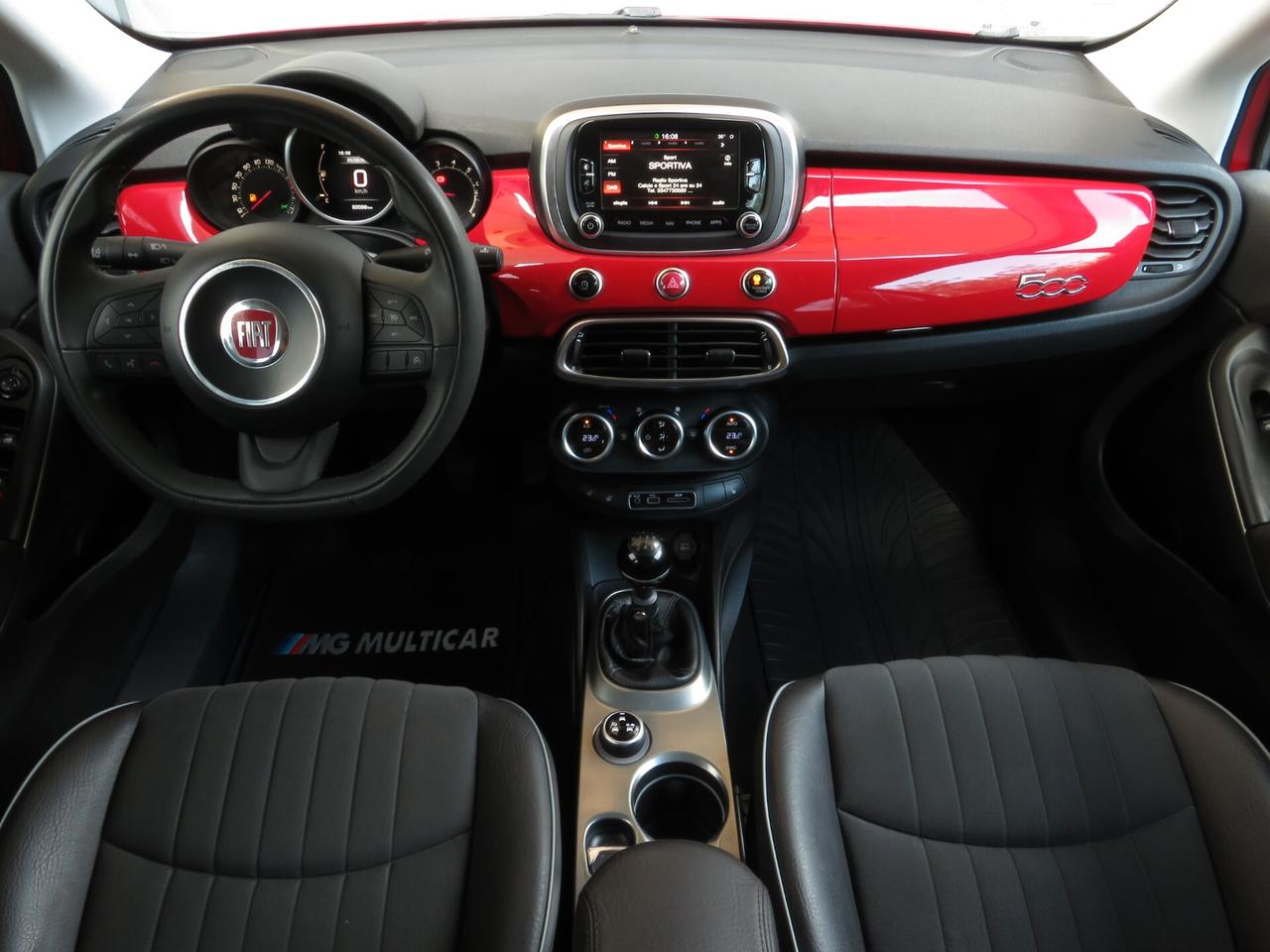 Fiat 500X 1.4 m-air Lounge 140cv. distribuzione nuova. xeno/keyless/navi