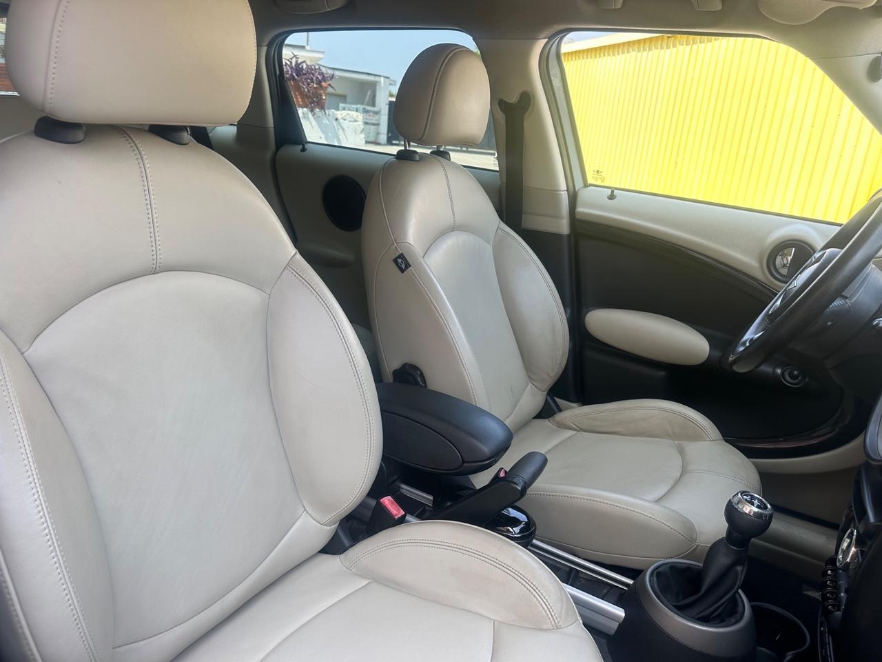 MINI ONE D COUNTRYMAN 1.6*90CV*OK NEOPATENTATI*PELLE TOTALE*NAVIGATORE*