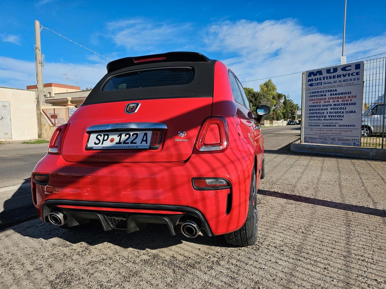 FIAT 500 ABARTH 595 1.4 TURBO TURISMO - 2017