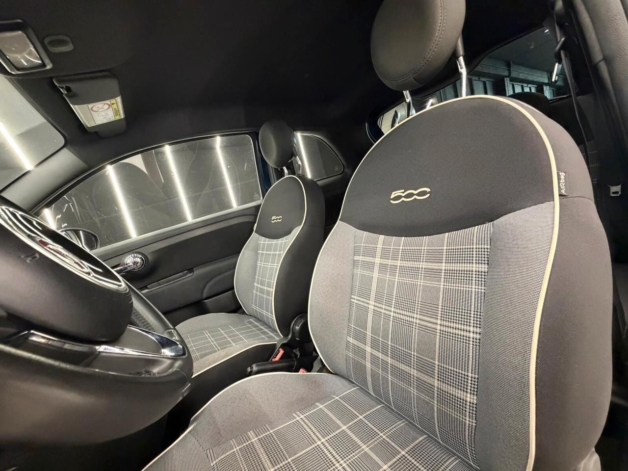 Fiat 500 C 1.0 Hybrid Lounge-70CV-KM CERTIFICATI-12 MESI GARANZIA-PERMUTE