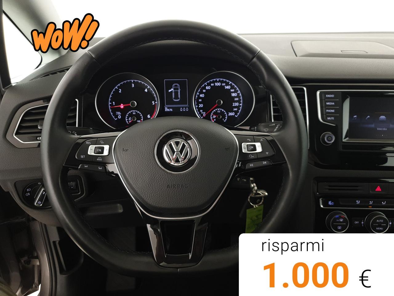 Volkswagen Golf sportsvan 1.6 tdi highline 110cv