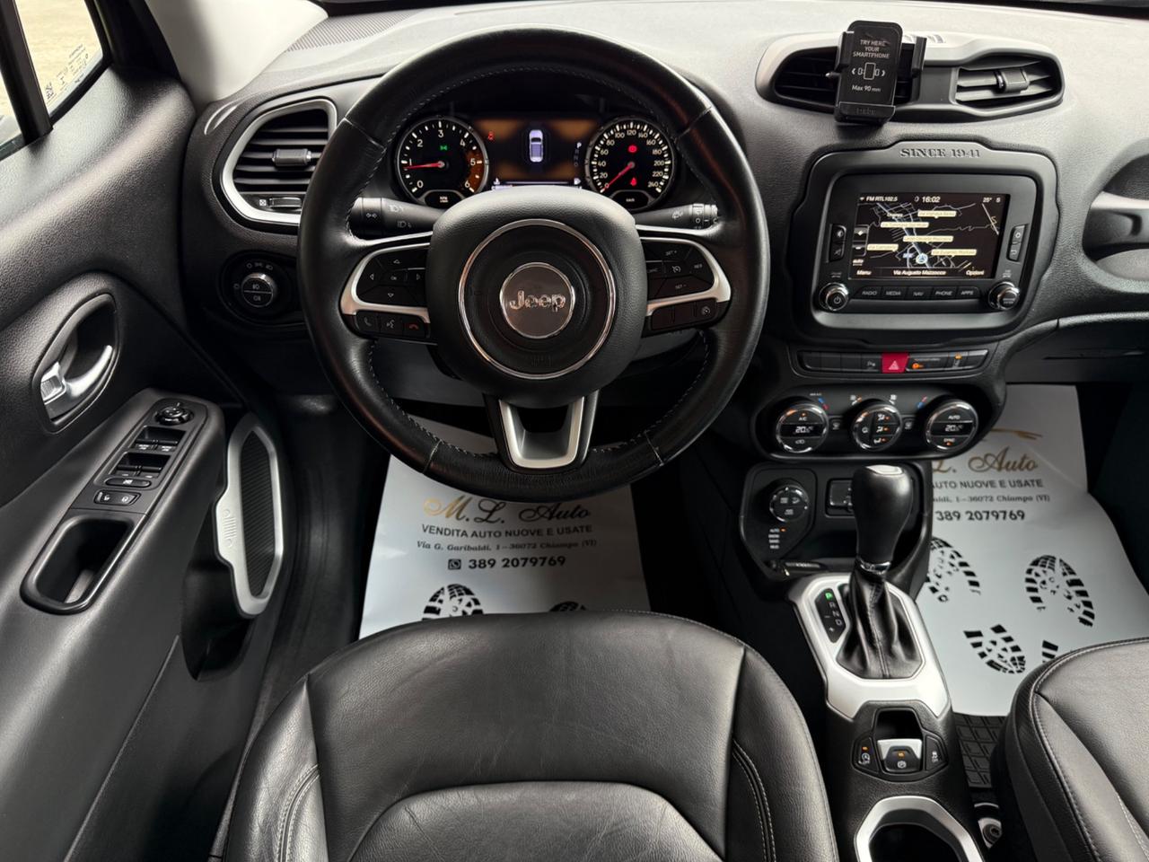 Jeep Renegade 2.0 Mjt 140CV 4x4 Limited *UNICO PROPRIETARIO*