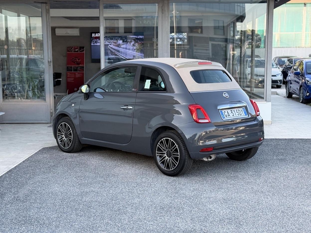 Fiat 500 1.2 Benzina 69CV E6 Neo. Cabrio - 2020