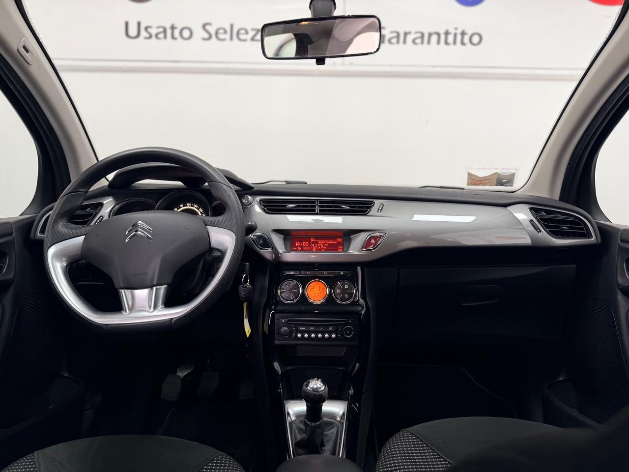 Citroen C3 1.4 HDi 70 Exclusive 10/2014 NEOPATENTATI EURO 5B