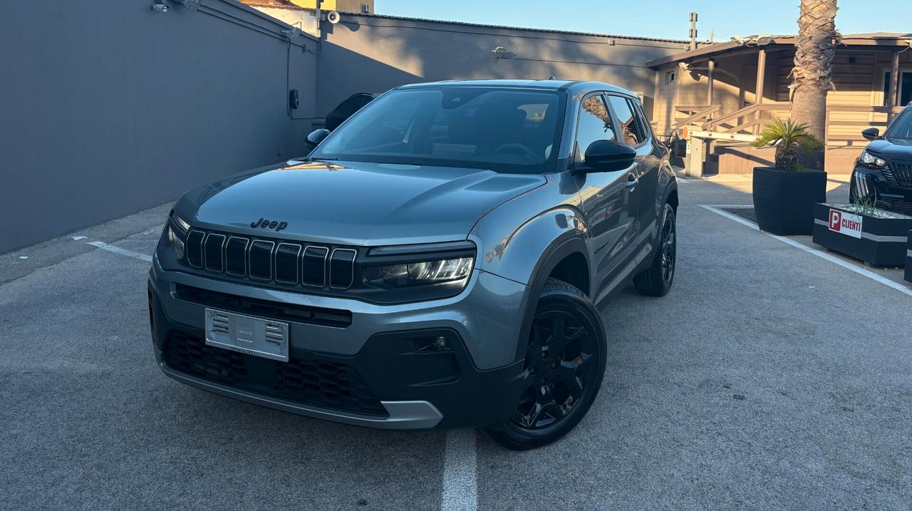 Jeep Avenger 1.2 Turbo 110 CV MHEV BLACK EDITION KM CERTIFICATI