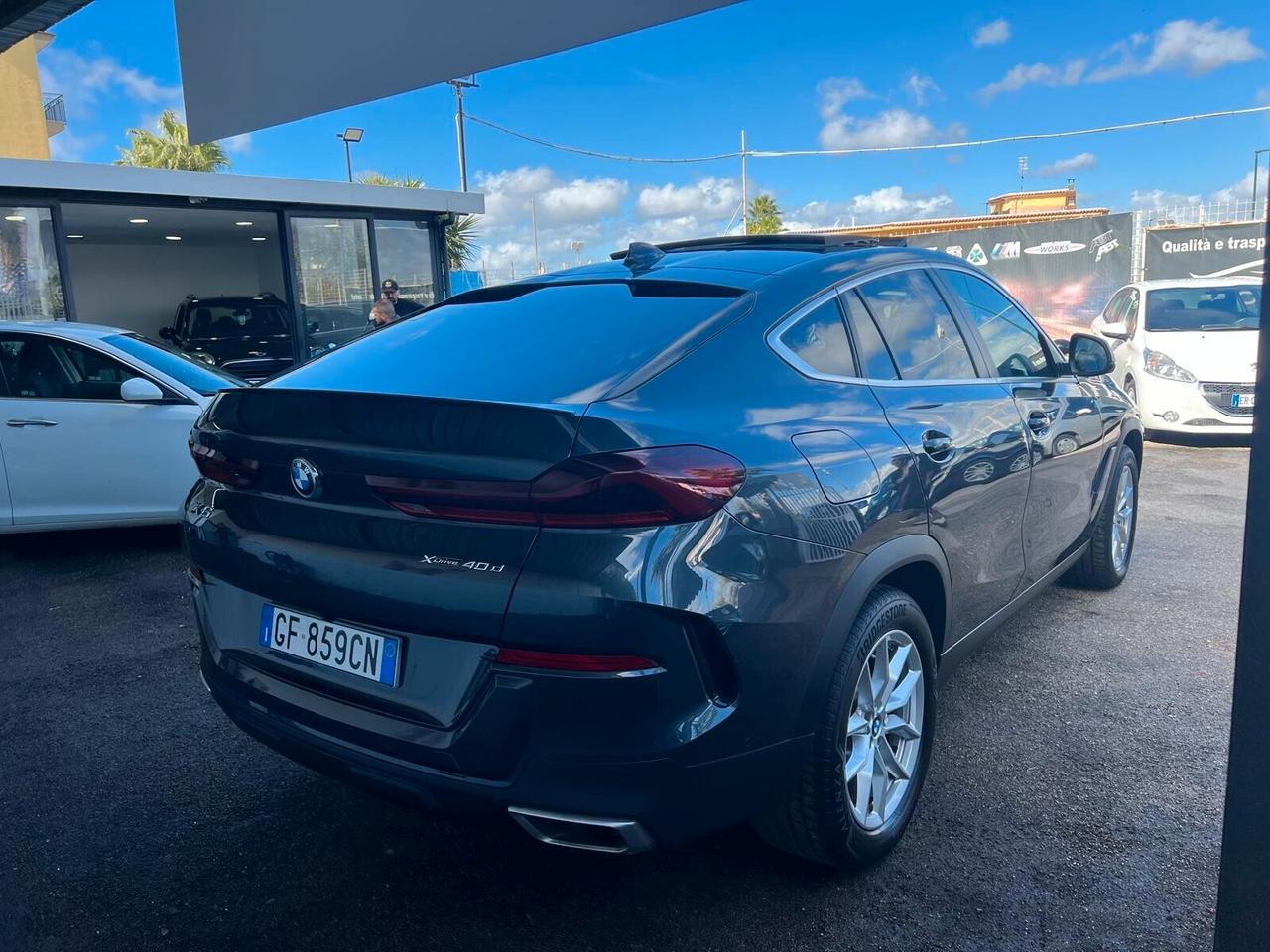 BMW NEW X6 40D 3.0 340CV TETTO 2021 TOP GAMMA