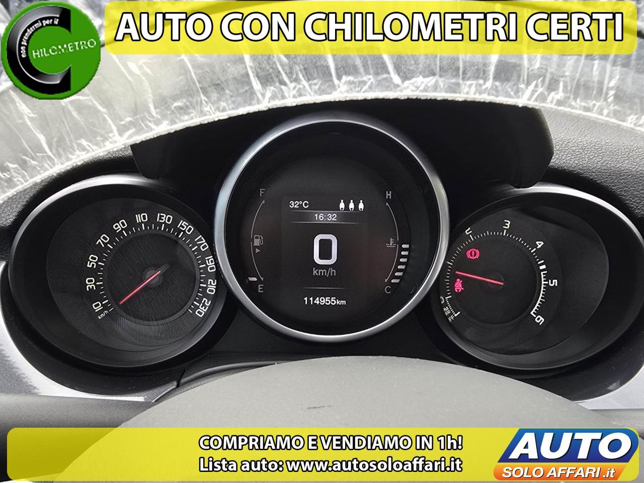 FIAT 500X 1.3 MJT 95CV EURO6B NEOPATENTATI/RATE/PERMUTE