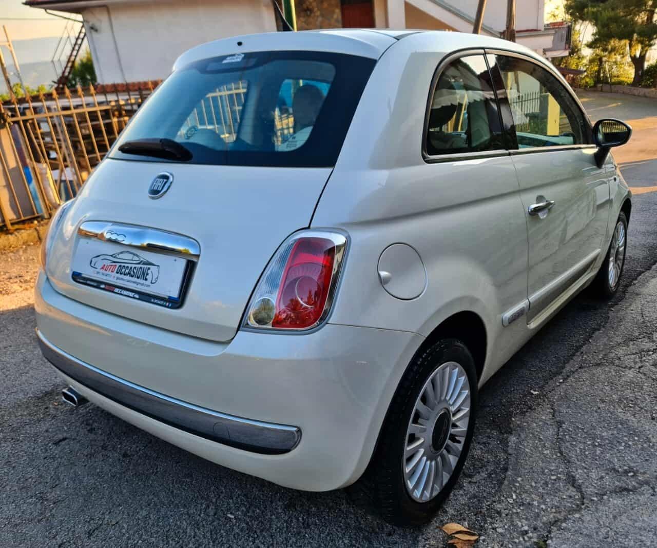 Fiat 500 1.2 Lounge *Pelle*Tetto*bianco perla