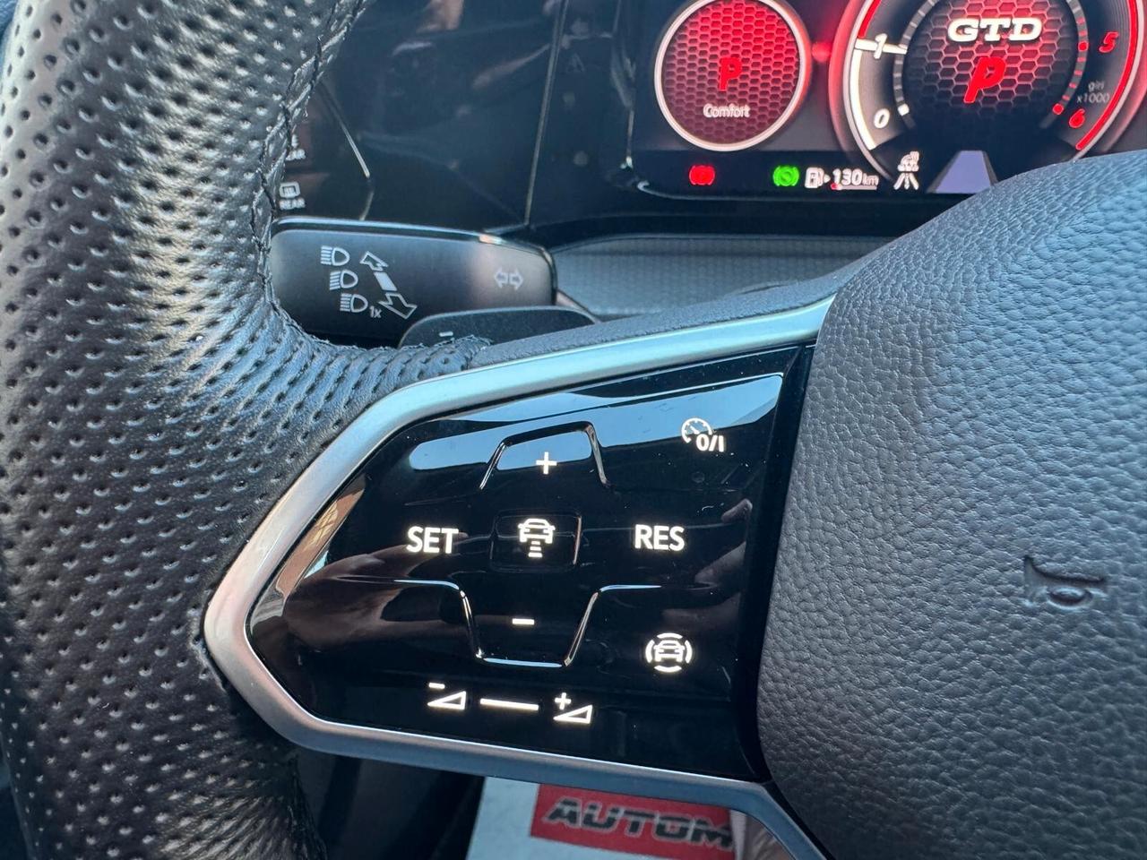 Volkswagen Golf 2.0 tdi GTD 200cv dsg TETTO PELLE IQ