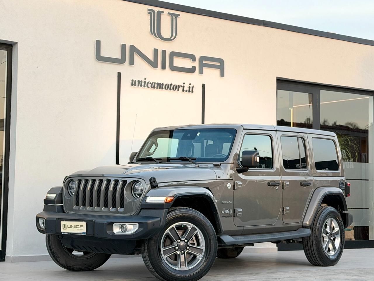 Jeep Wrangler Unlimited 2.2 Mjt 200 CV II SAHARA ITALIANA GOMME NUOVE