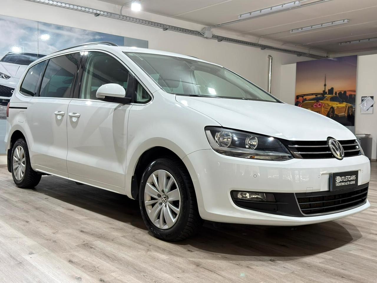 VW SHARAN 2.0TDI 150CV DSG 7POSTI GANCIO TRAINO
