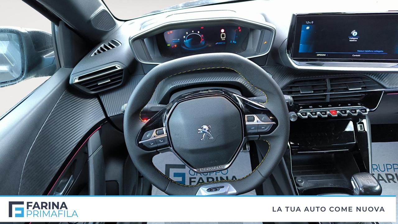 PEUGEOT 208 II 2019 - 208 1.2 puretech GT Pack s&s 100cv