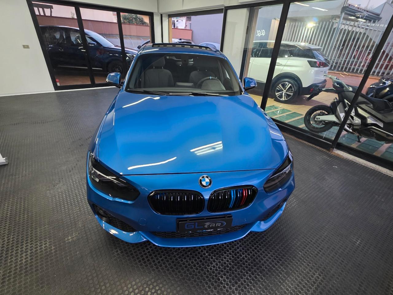 Bmw Serie 1 116d M-Sport Blu Estoril + Tetto