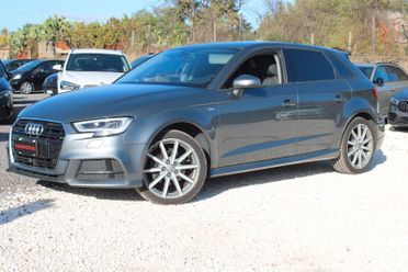 Audi A3 SPB 30 TDI S tronic Tua A SOLI 251€ al mese Anticipo Zero