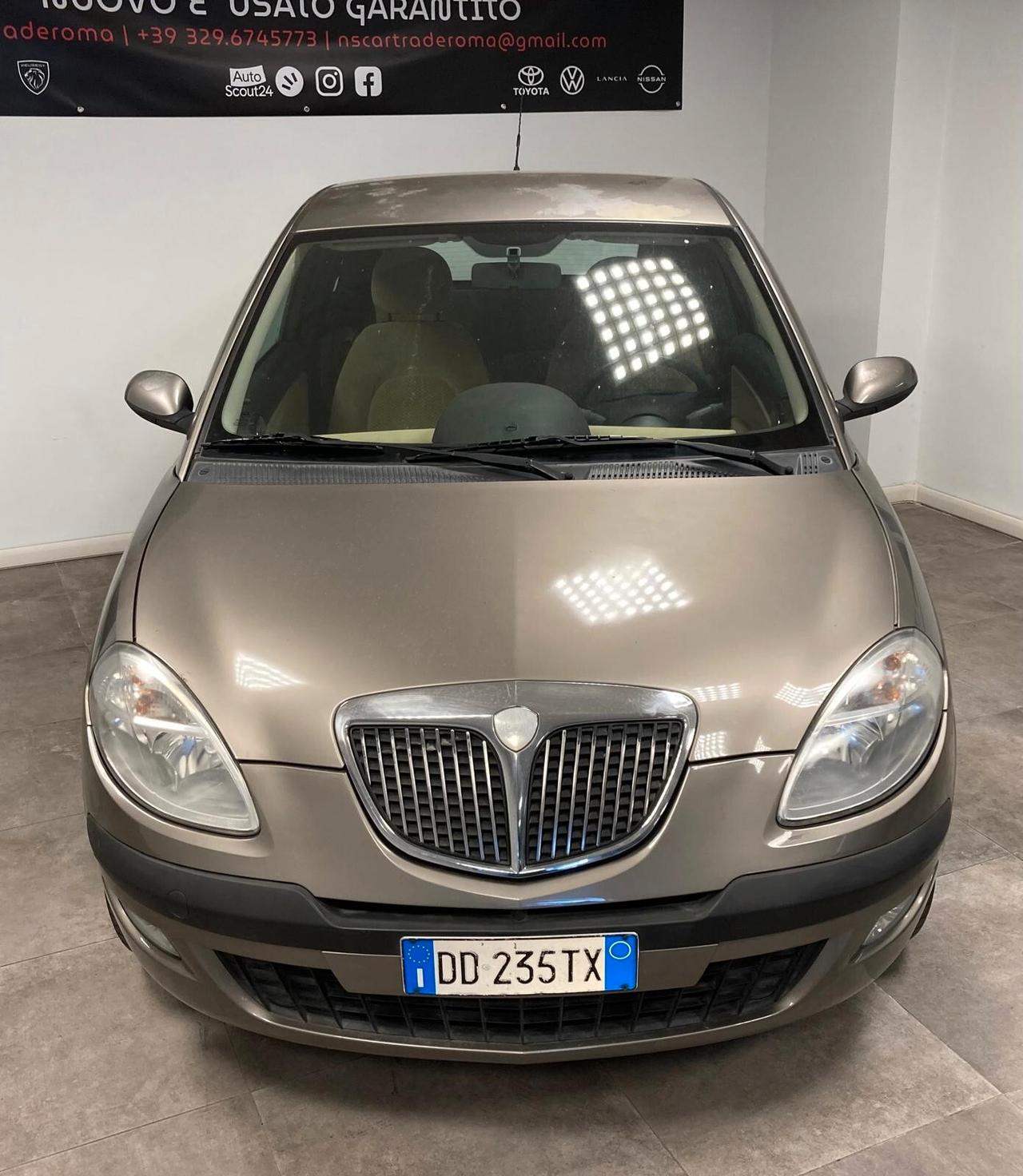 LANCIA YPSILON 1.2-OK NEOPATENTATI- 89000 KM ORIGINALI