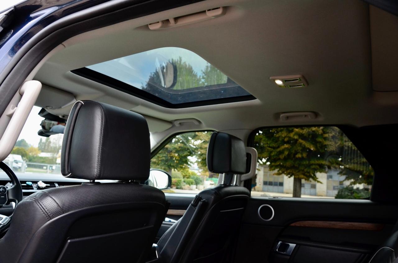 LAND ROVER DISCOVERY 3.0 TD6 HSE 249cv 7posti AUTO, UFF ITALIANA, TETTO, HI-FI MERIDIAN, FARI LED, RETROCAMERA, PERMUTE