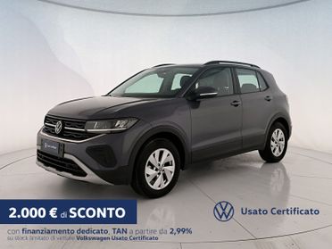 Volkswagen T-Cross 1.0 tsi life 95cv