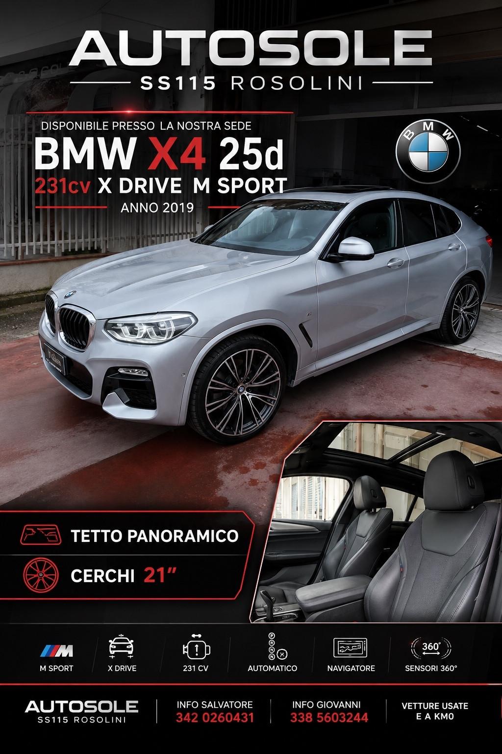 Bmw X4 xDrive25d Msport-X