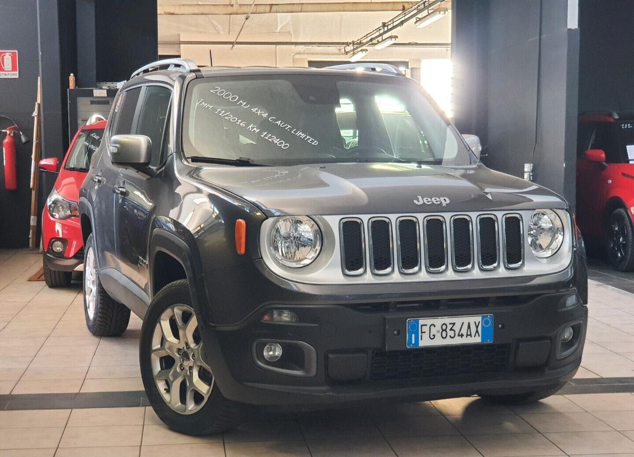 JEEP Renegade 2.0 Multijet 140cv 4WD Limited Autom.