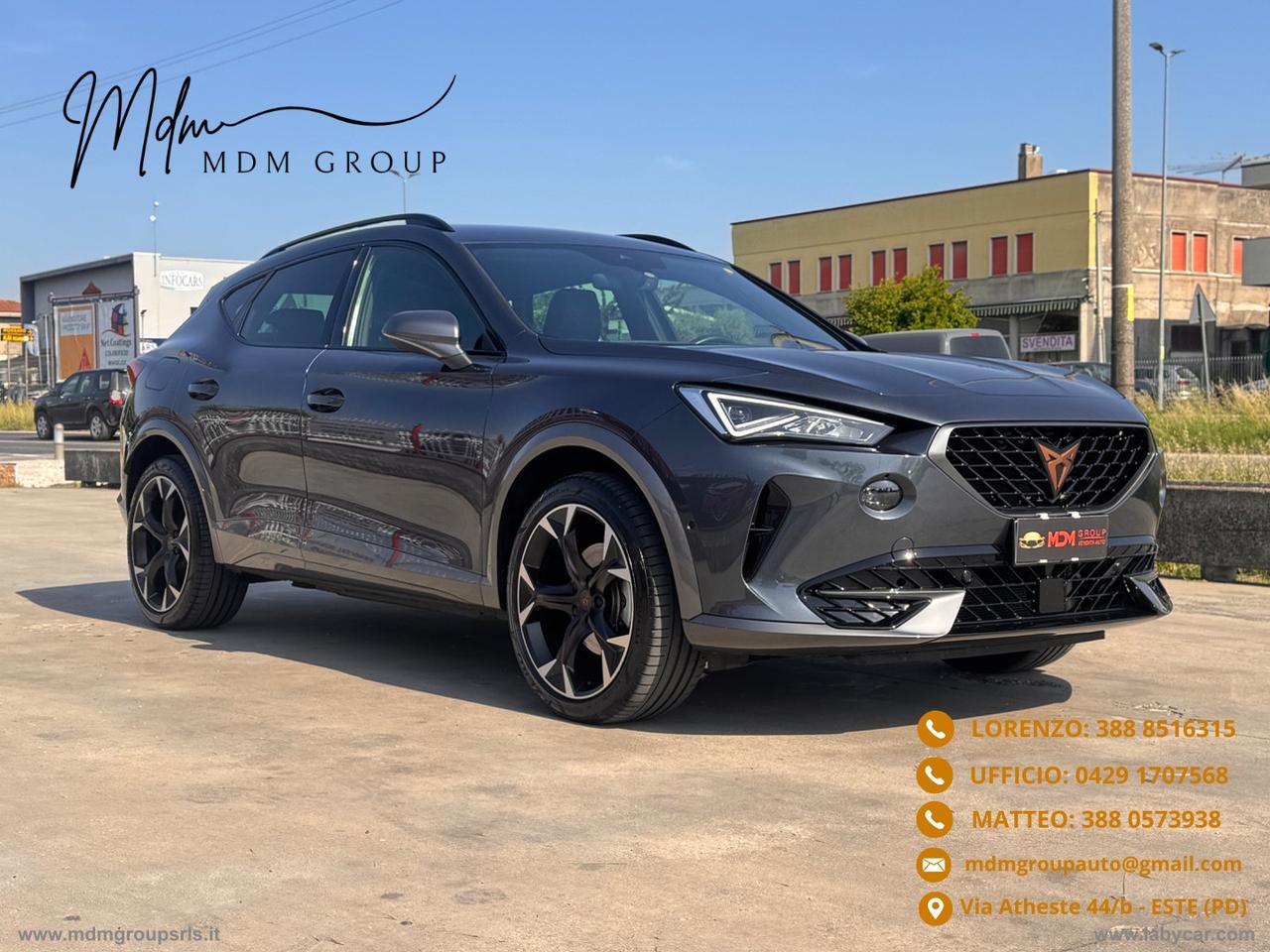 CUPRA Formentor 1.4 e-Hybrid DSG 204CV OK NEOPATENTATI