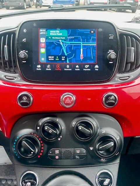 Fiat 500 1.0 Hybrid Red