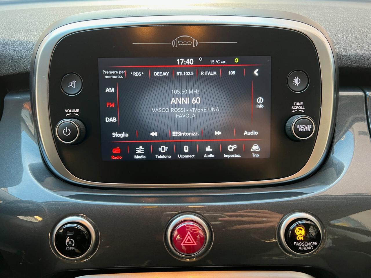 FIAT 500 X 1.0 T3 CROSS 120CV PELLE NAVI OK NEOPAENTATO ANNO 2019
