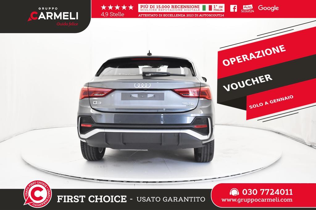 Audi Q3 Sportback Spb 35 2.0 tdi S Line 4X4 TETTO,KM0