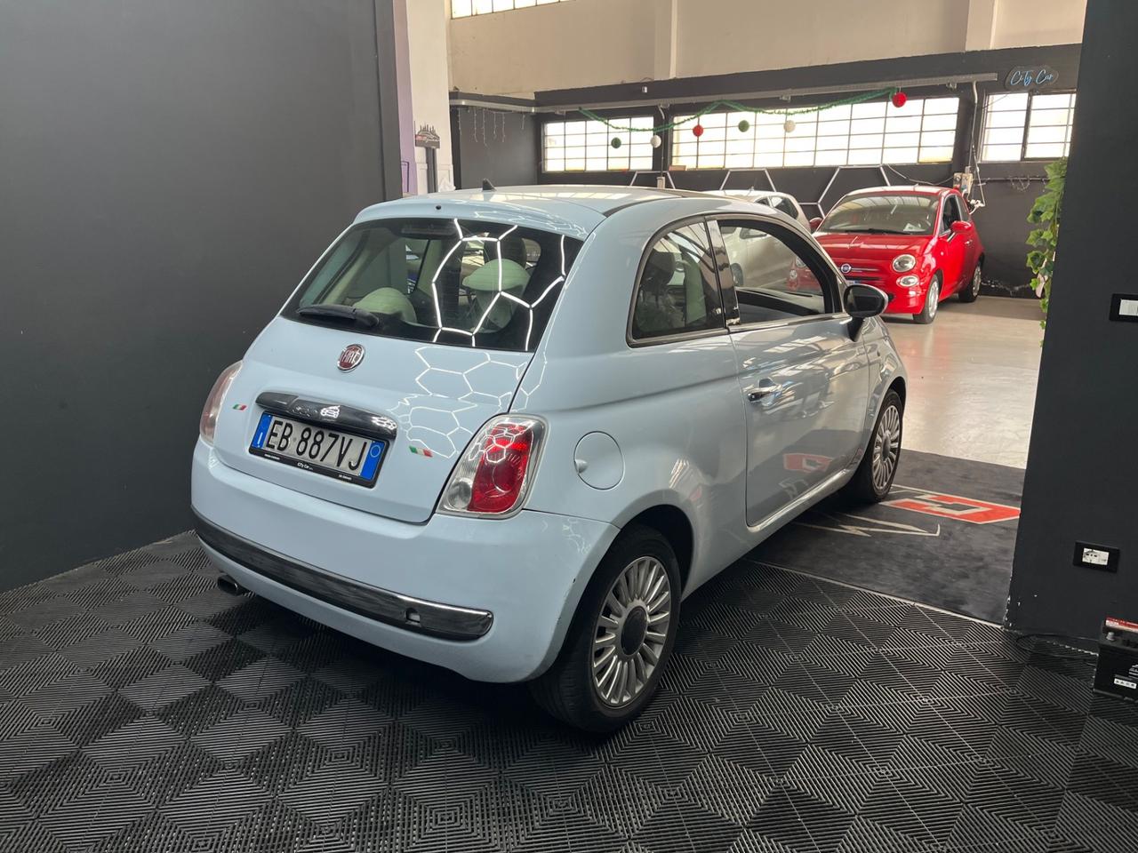 Fiat 500 1.2 Benzina (69 CV) – 2010 – Azzurro Chiaro